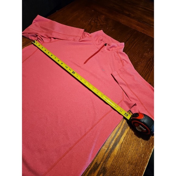 UNTUCKiT Quarter Zip Sweatshirt Pullover Red Size X-Large Collared Layering(A864 - Picture 5 of 8